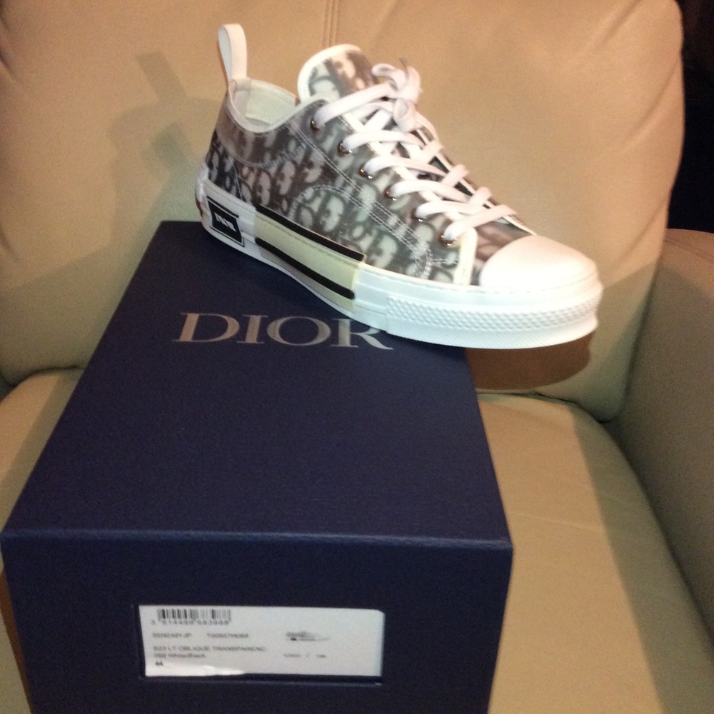 Dior Sneakers size 10 fit like  a 11 Brand new.